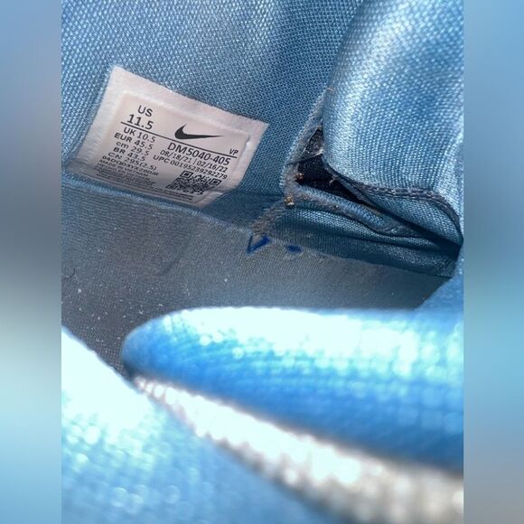 Nike KD14 TB University Blue/White Basketball Shoes DM5040-405 US Men Size 11.5 - Picture 8 of 13